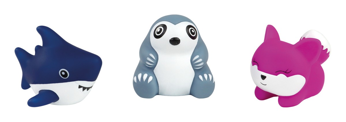 Stříkající zvířátka, veselá zvířátka