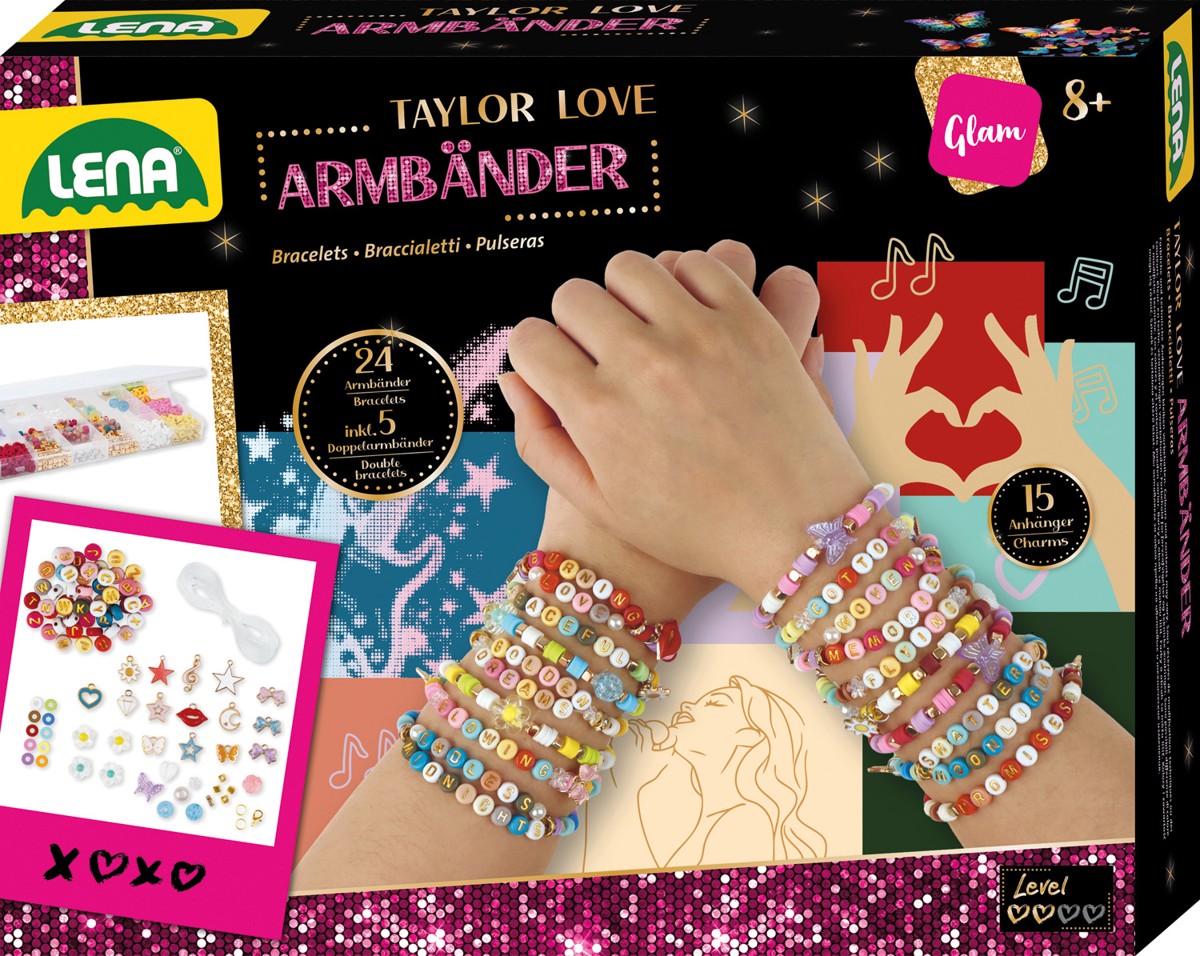 Taylor Love friendship bracelets, large