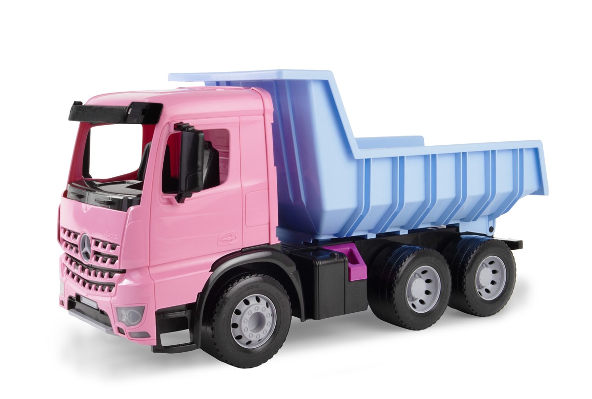 GIGA TRUCKS Sklápěč Arocs tyrkys růžová