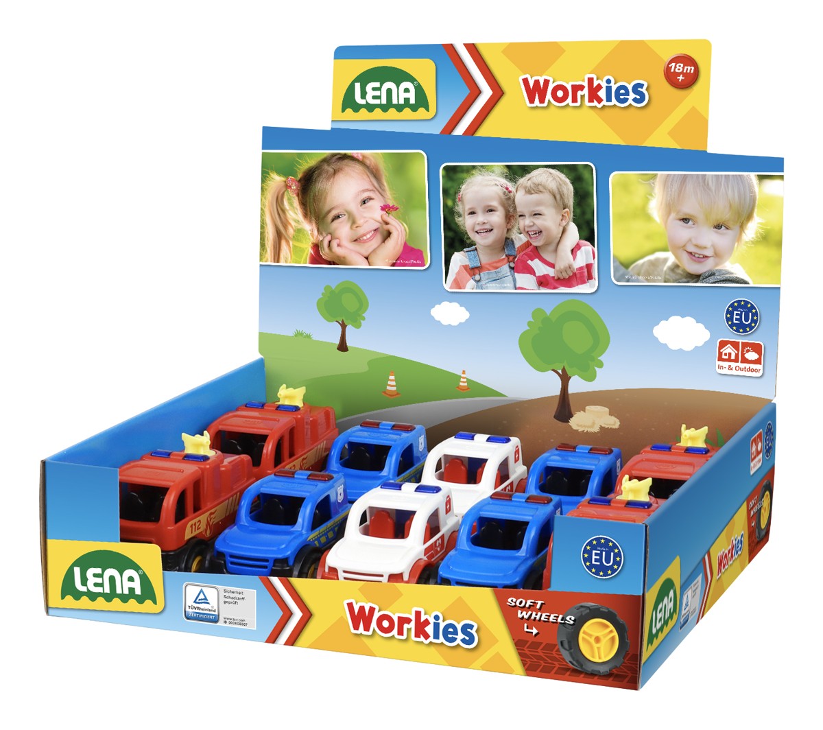 Workies Sortiment , display