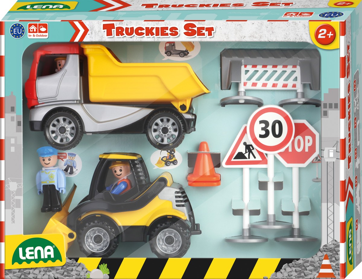 Truckies stavební sada, dárkové balení